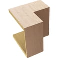 thumbnail image 6 of 11"W x 11"D x 11"H Wide Chapel Hill Rough Cedar Woodgrain TimberThane Corbel, Primed Tan, 6 of 6