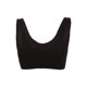 thumbnail image 3 of INSPIRAR CHIC Sujetadores deportivos sin costuras y sin alambre con almohadillas removibles para mujeres, tops de dormir, talla S, 12-14 años, negro, 3 of 5