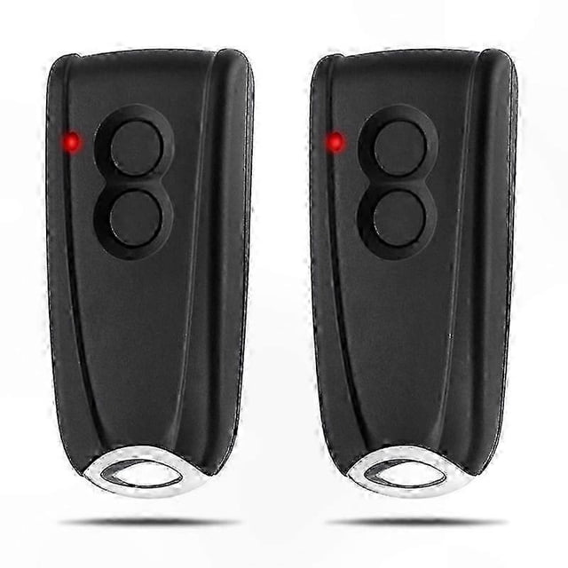 2 Pack Universal 433MHz Garage Door Remote Control Replacement for Gate Opener Transmitter with RSC2 RSE2 RSZ1 Compatibility