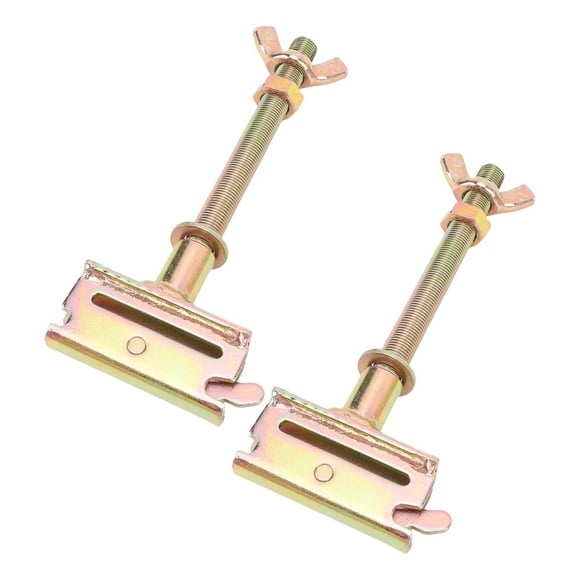2Pcs E Track Spare Tire Mount Holder Bracket Securely Trailer Spare Tire Mount for Enclosed Trailers Trucks Semis Garages with 1 / 2 Inch Bolt