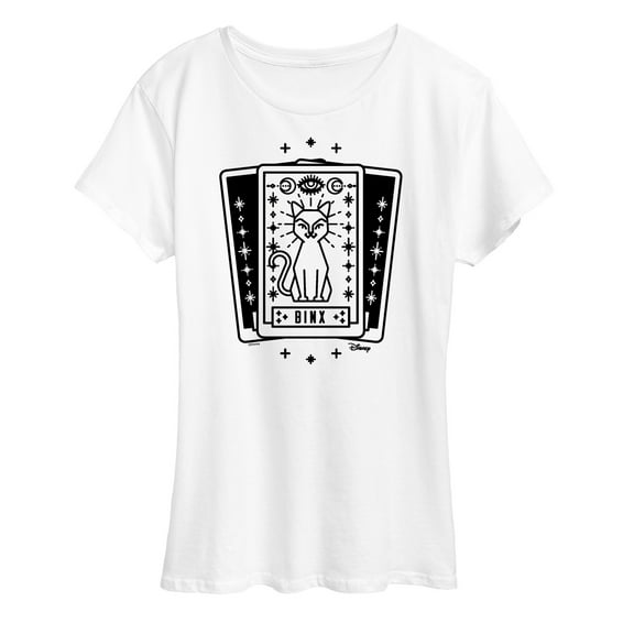 Hocus Pocus - Binx Tarot - Women's Short Sleeve Graphic T-Shirt