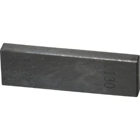 

0.13 Rectangular Steel Gage Block Accuracy Grade 0 Includes NIST Traceability Certification