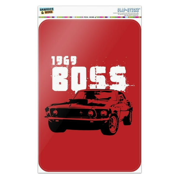 Ford Mustang 1969 Boss Home Business Office Sign
