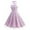 Purple, variant on Ayolanni Pink Women Dresses Plus V-Neck Knee-Length Embroidery Ball Gown Sleeveless Dresses Dresses for Girls M