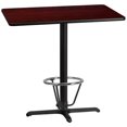 thumbnail image 1 of Flash Furniture 30" x 42" Laminate Top Pub Table in Mahogany, 1 of 4