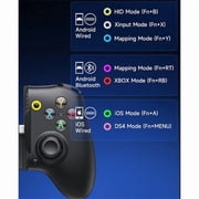 EasySMX M20 Type-C Mobile Gaming Controller for Android/iOS with RoSync™ Rotating Buttons, 1000Hz Hall Effect Sticks, Full Mechanical, Dual-Mode Triggers,up to 8.5