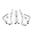 thumbnail image 2 of Fits 2015-2023 Dodge Challenger AWE Tuning Exhaust System Kit 3015-11050 Track Edition Cat-Back System; Stainless Steel; Without Muffler; Dual Exhaust; Rear Exit; Stock Tips, 2 of 2