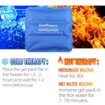 thumbnail image 4 of WWS-Gel Pack with Elbow Support Wrap for Cold Hot Therapy by - Hot Cold Ice Pack for Injuries, Sprained Elbows, Tendonitis, Arthritis, and Other Sports Injuries, 4 of 4