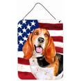 thumbnail image 1 of Basset Hound Impressions Murales Ou de Porte Patriotiques, 1 of 1