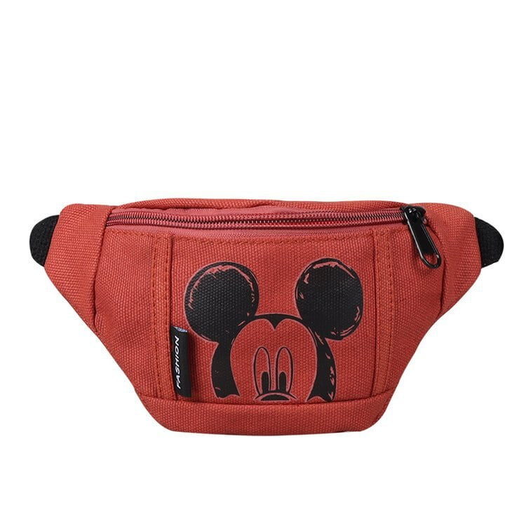 Disney Mickey Mouse Fanny Pack dessin anime Anime taille Pack pour garcons filles mode decontracte toile sac a bandouliere homme ceinture pochette Walmart