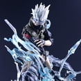 thumbnail image 4 of Figura de NARUTO Hatake Kakashi Raisetsu, Figura de lucha, Pose, adornos de Anime, modelo de muñecas, nueva llegada, 23/6, 20cm, 4 of 4