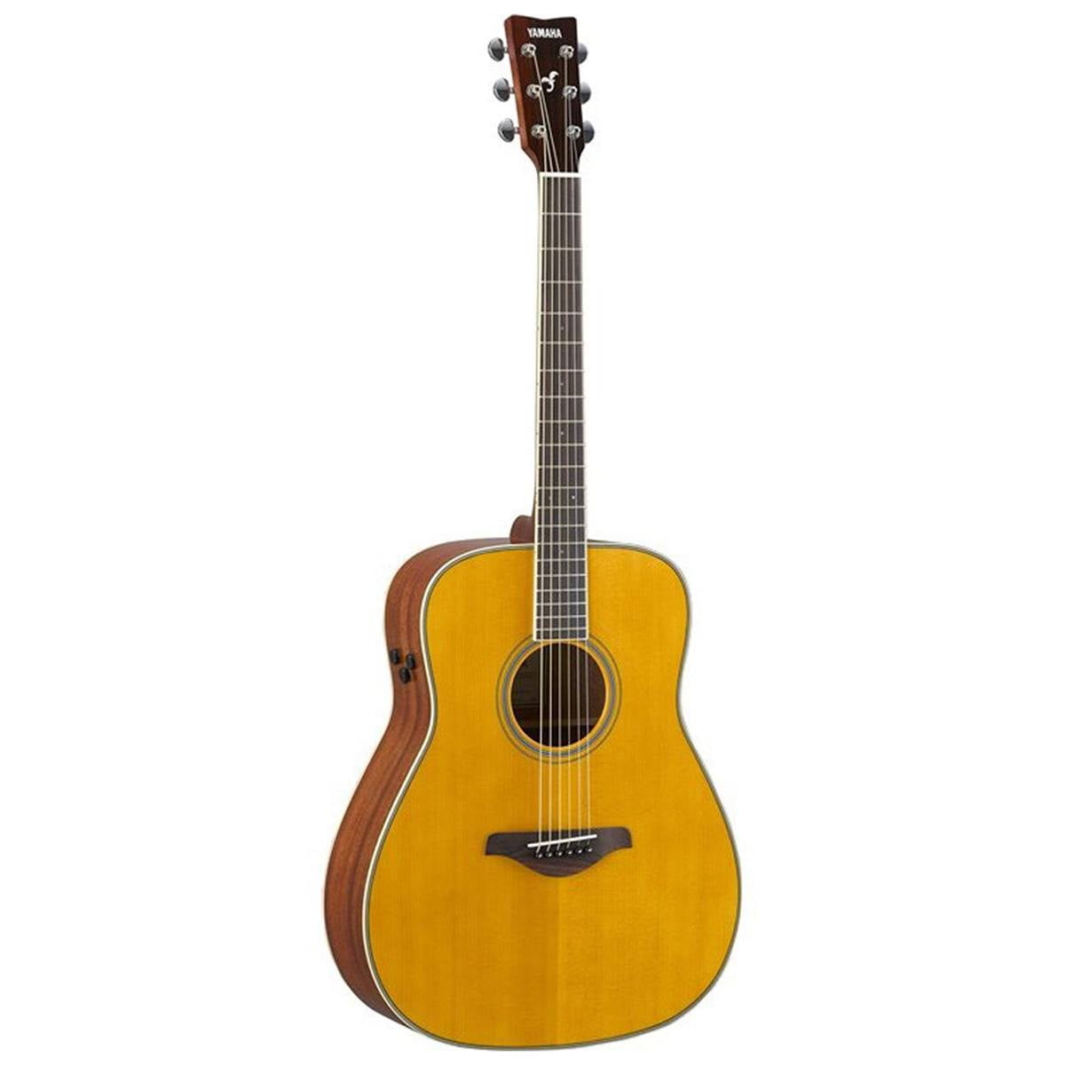 Yamaha FG-TA TransAcoustic Dreadnought Acoustic-Electric Guitar - Vintage Tint
