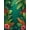 Green, Pattern 1, variant on ODIKA 4'x6' Machine Washable Non-Slip Area Rug, Exotic Jingle Jungle Tropical Leafy Artistic High Traffic Rug, Green, 281806