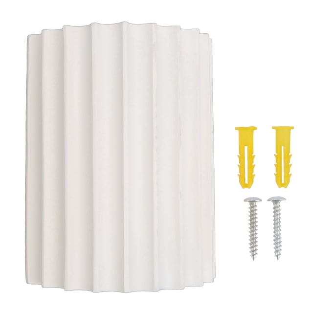 Aplique de pared LED G9, portalámparas, lámpara de pared decorativa sencilla y hermosa para dormitorio, sala de estar, entrada, 100-240 V, blanco