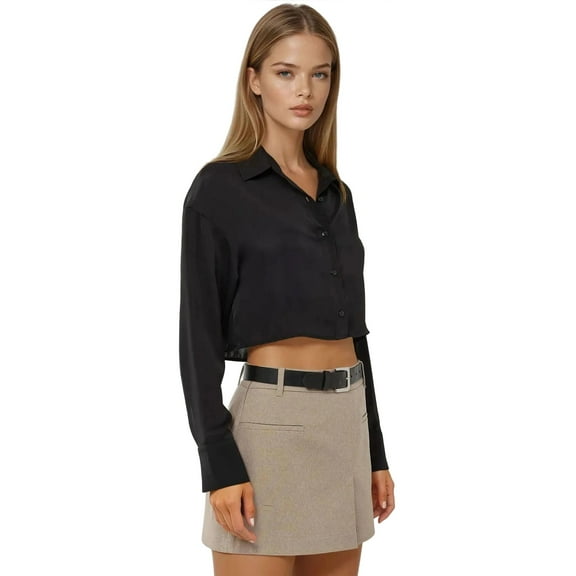 Woven Mini Skort
