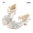 thumbnail image 4 of Sonducket Zapatos con purpurina para niñas, cuñas de ballet, fiesta, punta abierta, tacones altos de Navidad, sandalias, accesorios para el Type2 NO2, 4 of 6