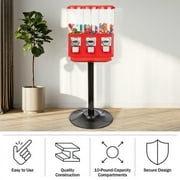 Triple Vending Machine Candy Dispenser, Red