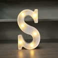 thumbnail image 3 of WYBXZ Letters Lights, Large Light Up Numbers, Battery Powered Decorative LED Letter Lights, for Wedding Birthday Party, Holiday Lamp or Home Bar Decoration, 3 of 6