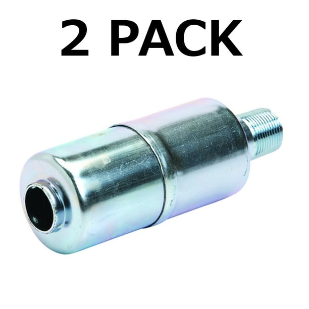 3 4 Threaded Muffler Replaces 157 051 Briggs Stratton 294599 Fits 5 8hp 2 Pack Walmart Com
