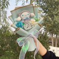 thumbnail image 3 of Kawaii Hello Kitty Cat Dolls With Artificial Flowers Creative Sanrio Bouquet Christmas Valentine Birthday Graduation Gifts, 3 of 5