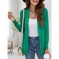 thumbnail image 3 of Womens Cardigan Sweater Long Sleeve Open Front Knit Cardigan Sweater with Pockets, 3 of 5