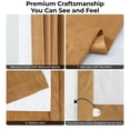 thumbnail image 6 of Half Price Drapes Signature Amber Gold Grommet Velvet Blackout Curtains (1 Panel), 50WX 108L, 6 of 8