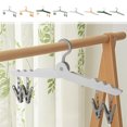 thumbnail image 1 of Percha Plegable para Ropa | Tendedero Portátil para Ahorro de Espacio | Organizador Multifuncional para Viaje y Hogar | Plástico Duradero | Gancho Ajustable | Colores: Amarillo Verde Blanco, 1 of 6