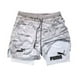 thumbnail image 2 of Pantalones cortos de entrenamiento para correr para hombre, Shorts de compresión con bolsillo para el teléfono, ropa deportiva atlética, estampado 2 en 1, 2 of 5
