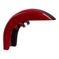 thumbnail image 3 of Front Fender Fit For Harley Street Road Glide 14-2023 Billiard Red / Vivid Black, 3 of 7