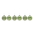 thumbnail image 3 of Melrose Glittered Harlequin Glass Ball Ornament (Set of 6), 3 of 4
