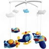 Panda Superstore BC-BAB-ONIM0045-WING-EMMA Plane Creative Crib Mobile Infant Bed Hanging Bell - Crib Toy
