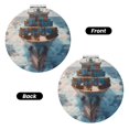 thumbnail image 2 of Picia Cargo Ship At Sea for Compact Vanity Mirror , Travel Makeup Mirror , Portable Magnifying Cosmetic Mirror for Daily, Work, Business-Round Shape, 2 of 9