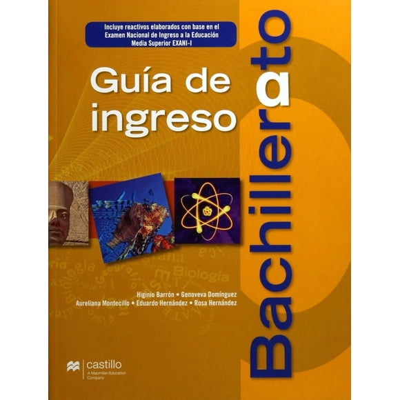 Guía de ingreso a bachillerato. cuaderno de trabajo