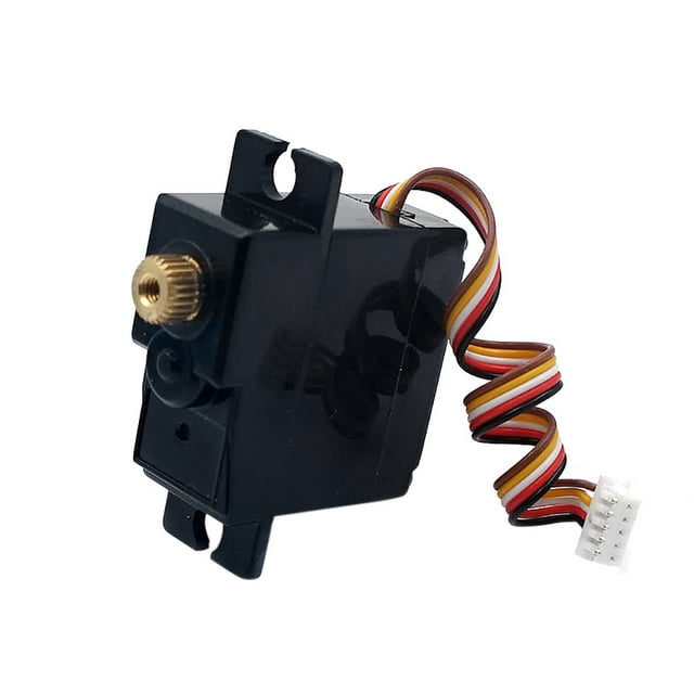 Metal Gear Servo For 1:18 Scale Rc Car 17G High Torque Servo Motor Rc Car Upgrade Part Replacement Servo Remote Control Car Component 1.6X0.5X1.3 Inch 0.05 Lb