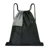 Premium Drawstring Backpack with Spacious Main Compartment, Durable Polyester Fabric, Secure Closure, and Versatile Design for Outdoor Activities, Sports, Casual Use, and Travel