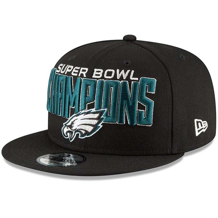New Era Philadelphia Eagles 9FORTY Super Bowl LII Champions Trophy OSFA Hat Cap 