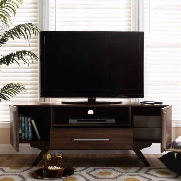 Mid Century Modern Tv Stand Walnut Images