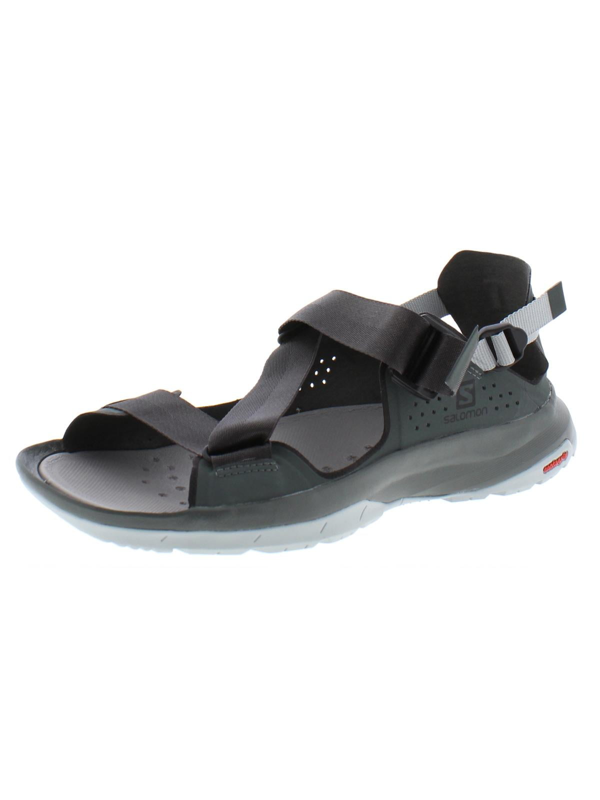 Dép ngoài trời Salomon Mens Tech Strappy Xám Kích thước 12 Trung bình D