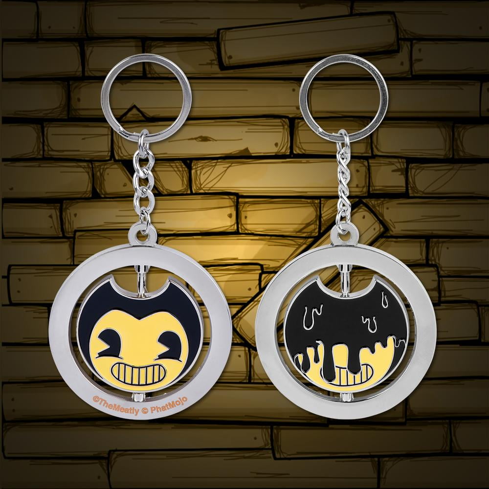 BENDY Bendy Metal Spinner Keychain (4" Spinning Charm)