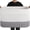Gradient Grey, variant on 108L Extra Large Blanket Basket, 25”x16”x16” Rectangle Woven Cotton Rope Baskets for for Living Room, Toy Storage with Handle- Gradient Grey