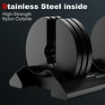 thumbnail image 3 of ALTLER Adjustable Dumbbell, Black, 22 lb/44 lb/52 lb with Tray, 3 of 8