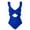 Royal Blue, variant on One Piece Swimsuit for Women Tummy Control Ruffle Bathing Suit V Neck Ruched Swim Suit Slimming Cutout Swimwear Black S
