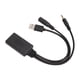 thumbnail image 2 of Cable adaptador USB con entrada auxiliar Bluetooth 5.0 para coche profesional con micrófono de repuesto para Hyundai, 2 of 14