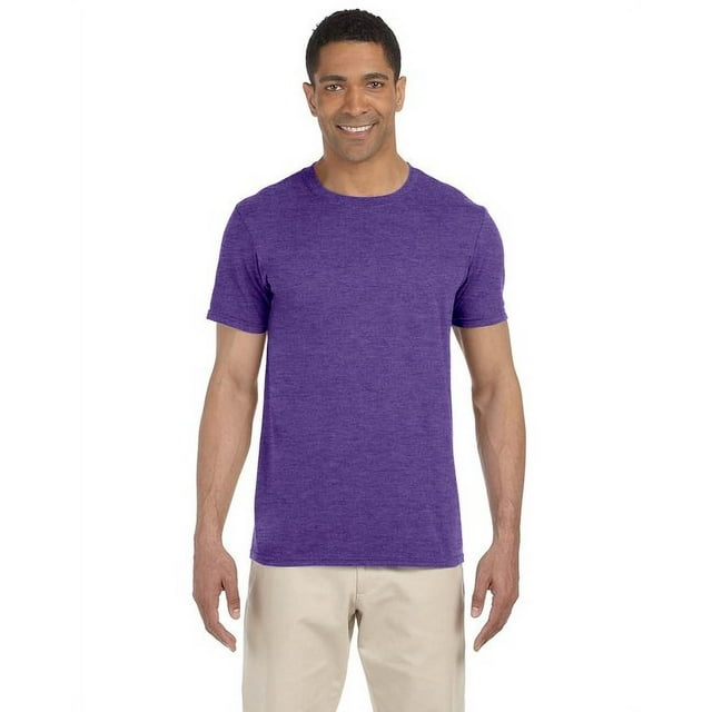 Gildan T-Shirt Softstyle® pour Adulte, Violet Chiné - 4TG