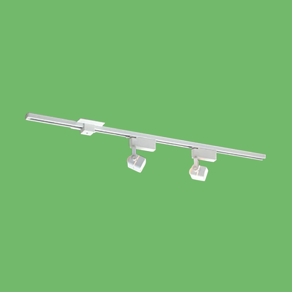 Track Lighting White 4 Foot Track w/2 Light Set | Renovator's Supply