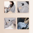thumbnail image 6 of Taicans Heating Blanket Throw - 33.5"x59" USB Heated Blanket with 3-Temperature Settings,Overheat Protection & Washable Design - Perfect for office/Car Use (10W), 6 of 7