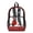 Ladybug Hearts Polka Dot, variant on ZIATUBLES Clear Backpack, Heavy Duty Fabric & PVC Transparent Bookbag with Tiger Flower Leopard Print, Large Capacity See Through Backpack for School College Work Travel Security