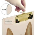 thumbnail image 4 of FMSHPON Cute Cat Orange Clipboard Hardboard Wood Nursing Clip Board and Pull for Standard A4 Letter 13x9 inches, 4 of 8