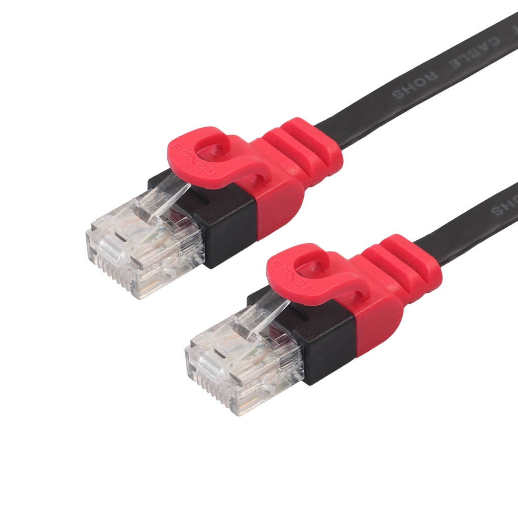 Cable Flat CAT6 Network Wire RJ45 Lan Cable 10Gbps For Router