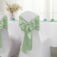 thumbnail image 3 of Horbaunal 12 Pack Sage Green Satin Table Runner 12 x 108 Inch, Smooth Table Runners for Wedding Banquets Birthday Party, 3 of 7